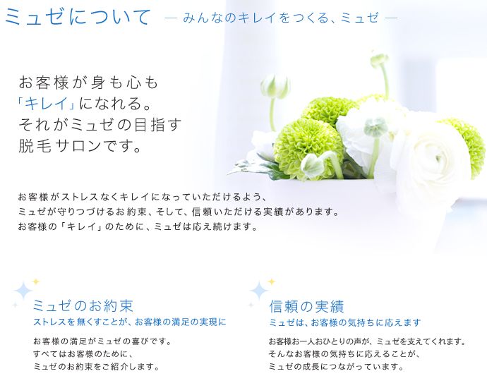 ミュゼについて